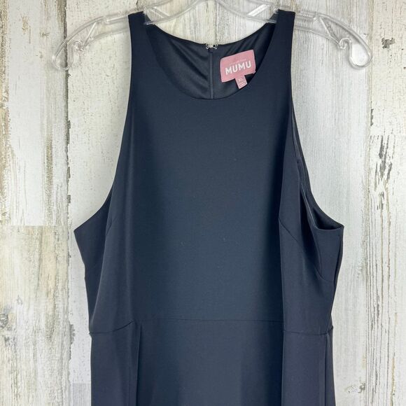 Show Me Your Mumu Chicago High Neck Black Bridesmaid Dress XLarge - Picture 4 of 10